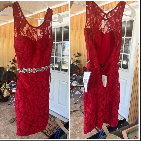 Macy's Dresses Red Formal Dress Poshmark